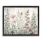 Stupell Industries Blush Wildflower Sprigs Framed Floater Canvas Wall Art Design by Sasha